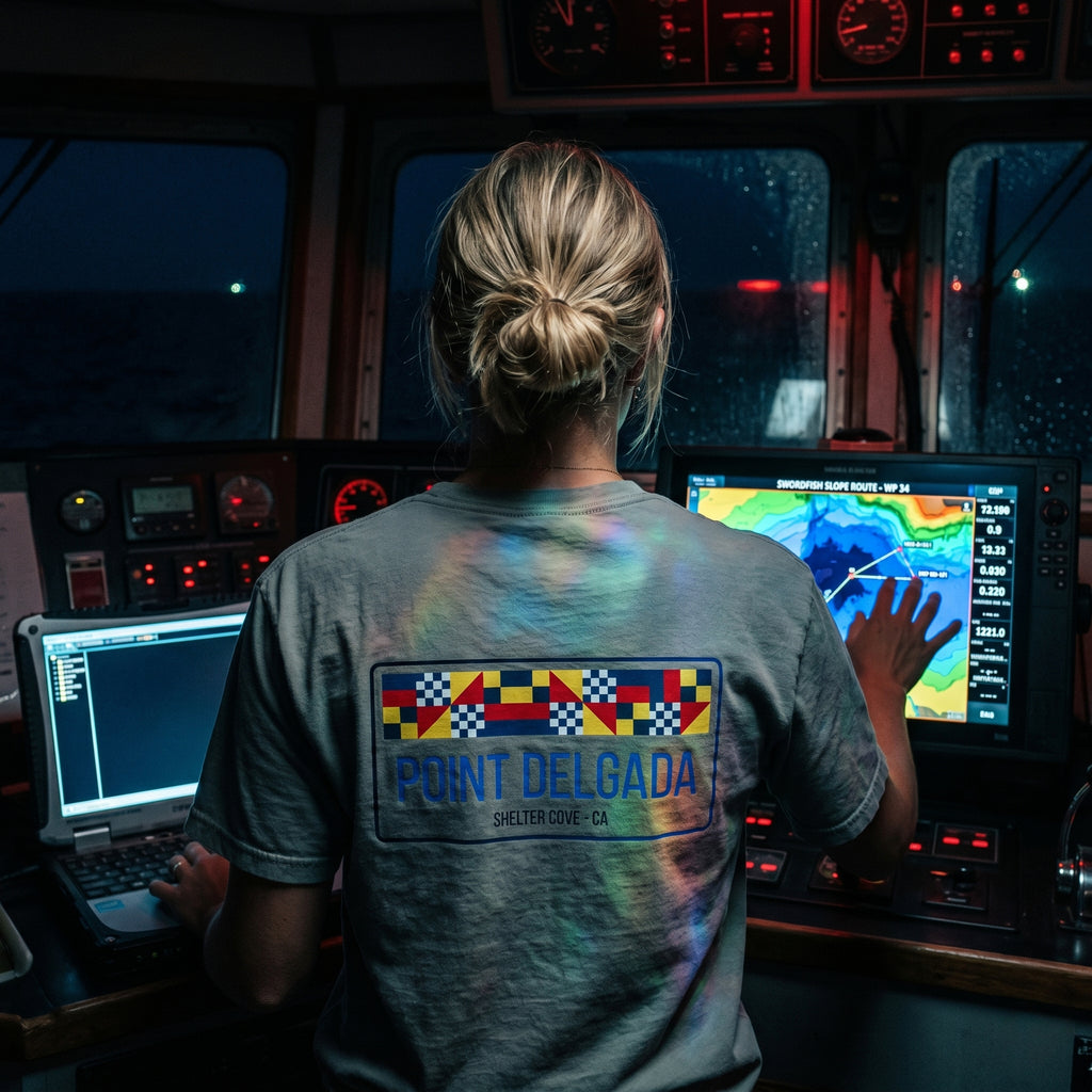 Point Delgada Standard Issue Signal Code T-shirt