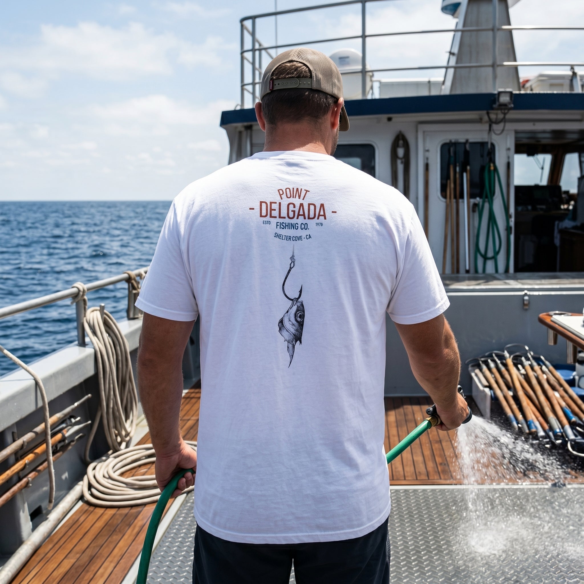 Point Delgada Standard Issue Cut Bait T-shirt
