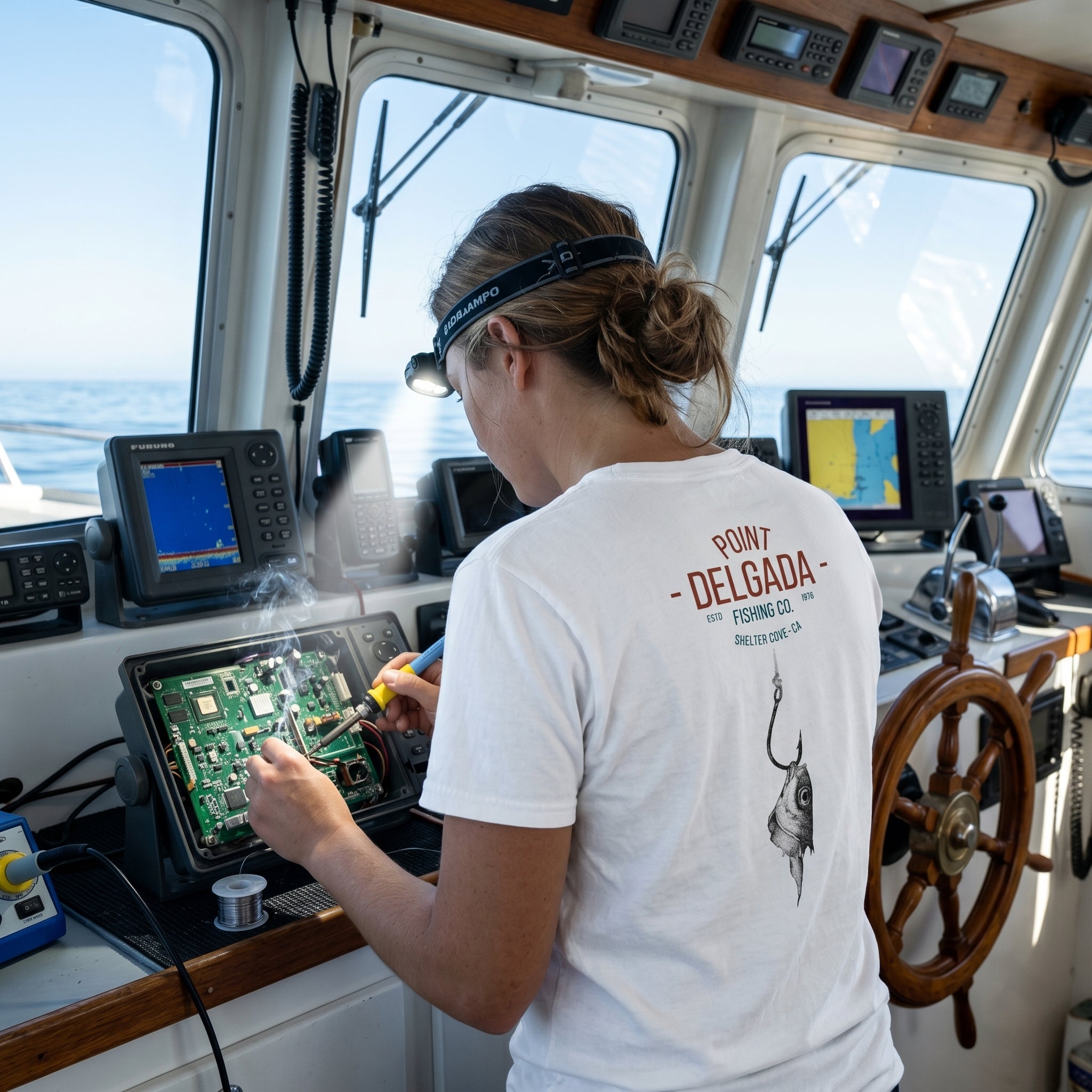 Point Delgada Standard Issue Cut Bait T-shirt
