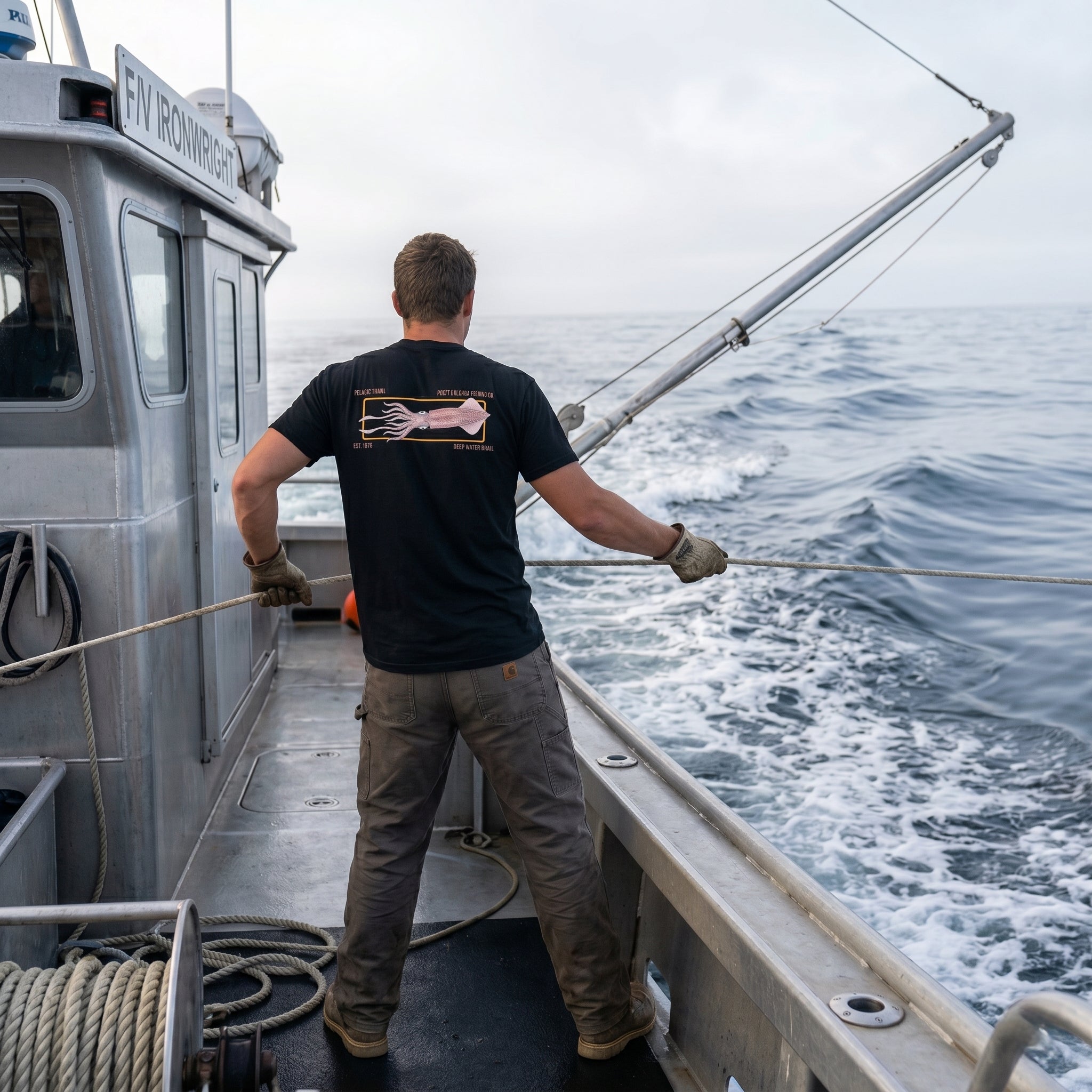 Point Delgada Standard Issue Pelagic Trawl T-Shirt