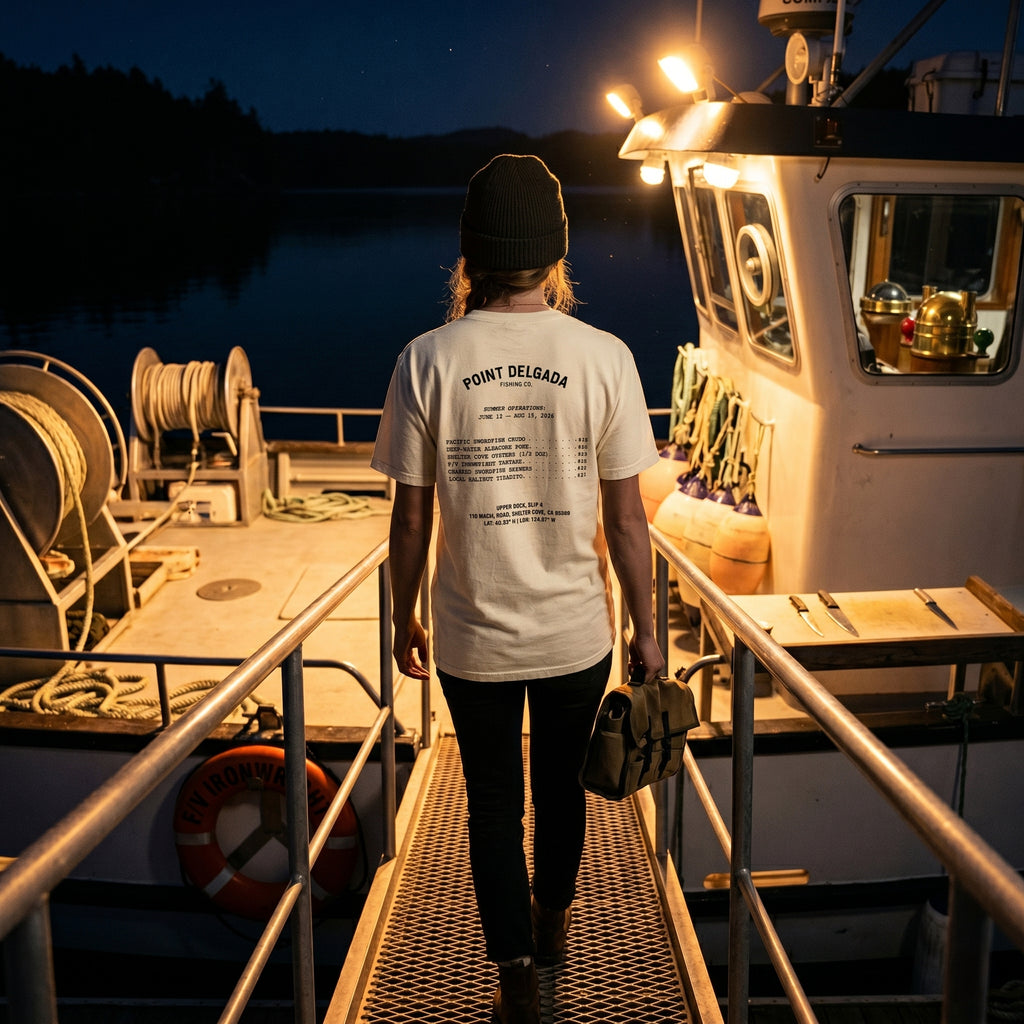 Point Delgada Summer Operations '26 Heavyweight Tee