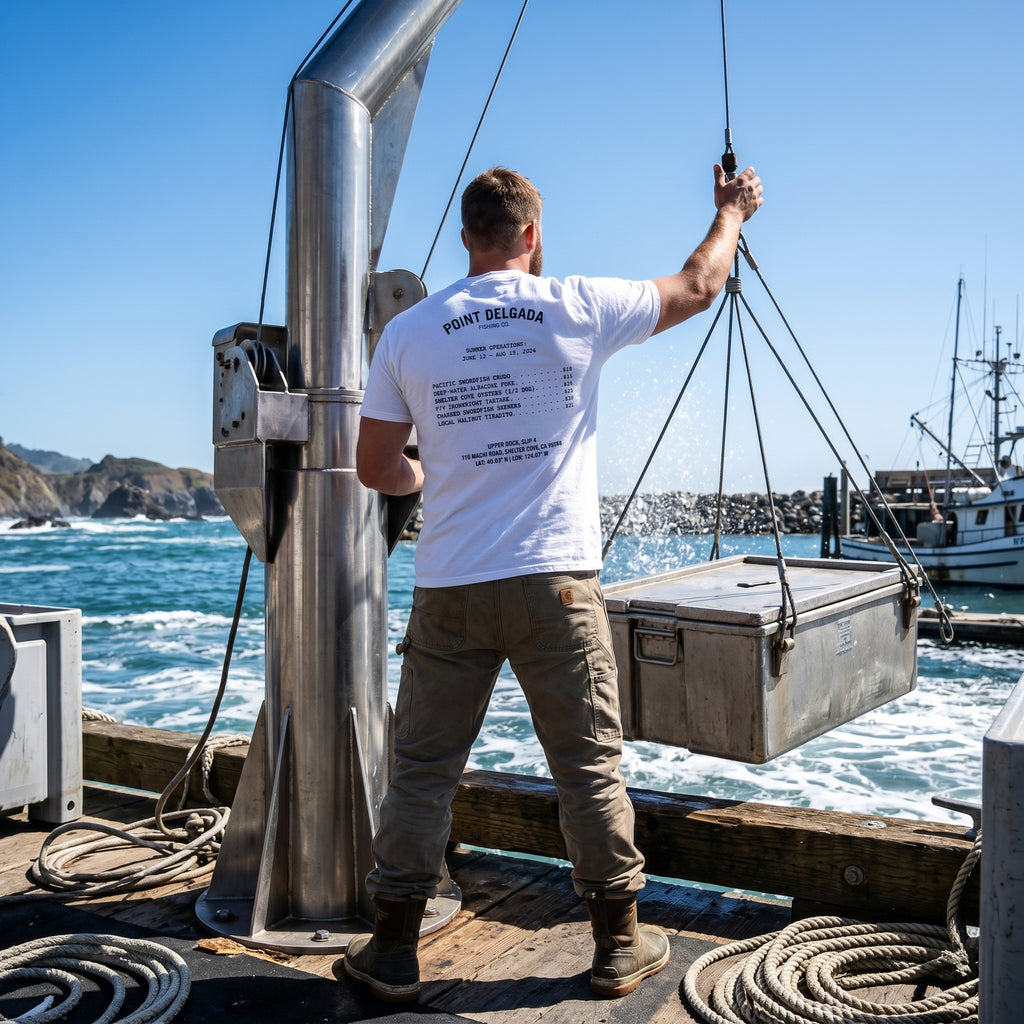 Point Delgada Summer Operations '26 Heavyweight Tee